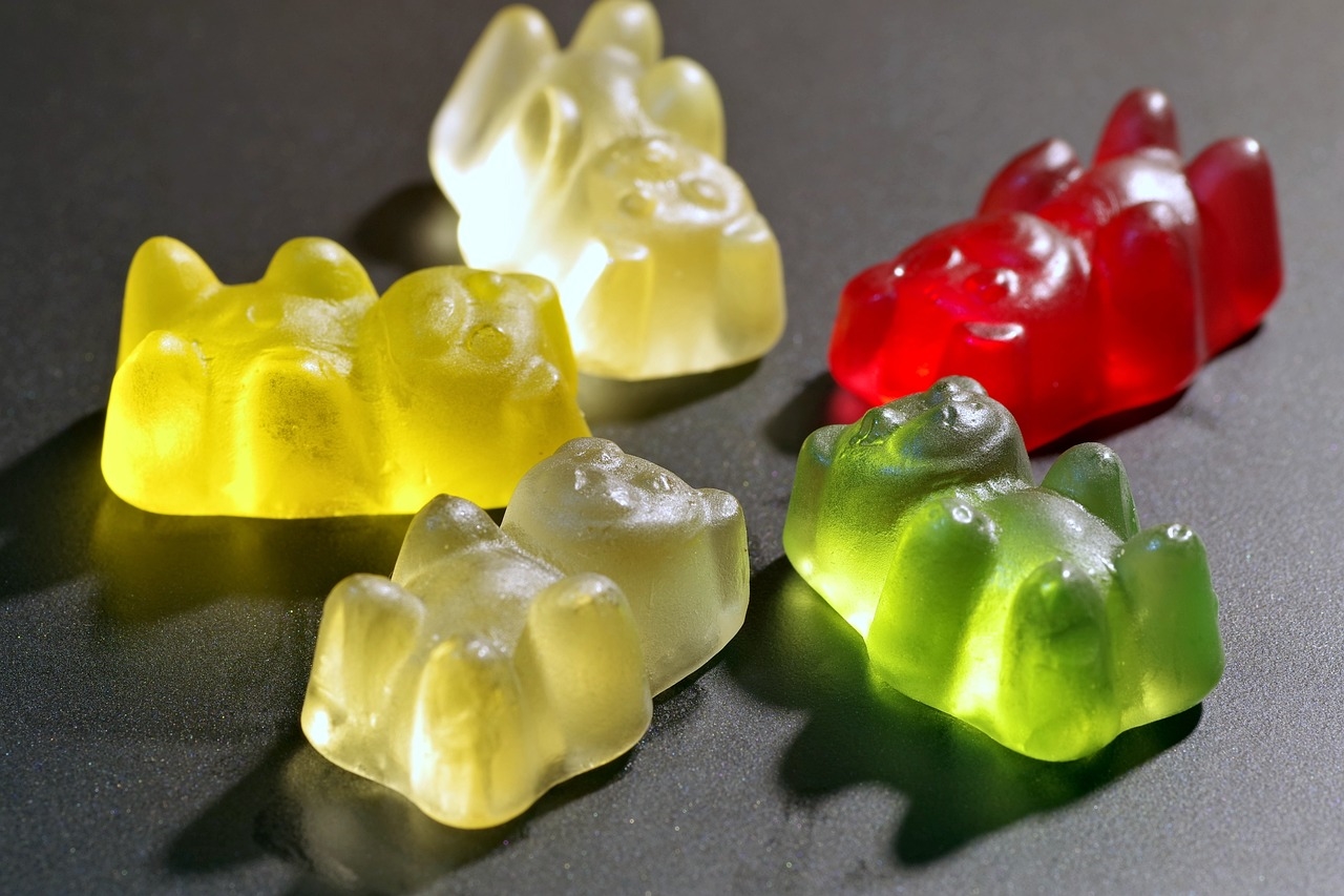 bukiet z żelków jak zrobić
